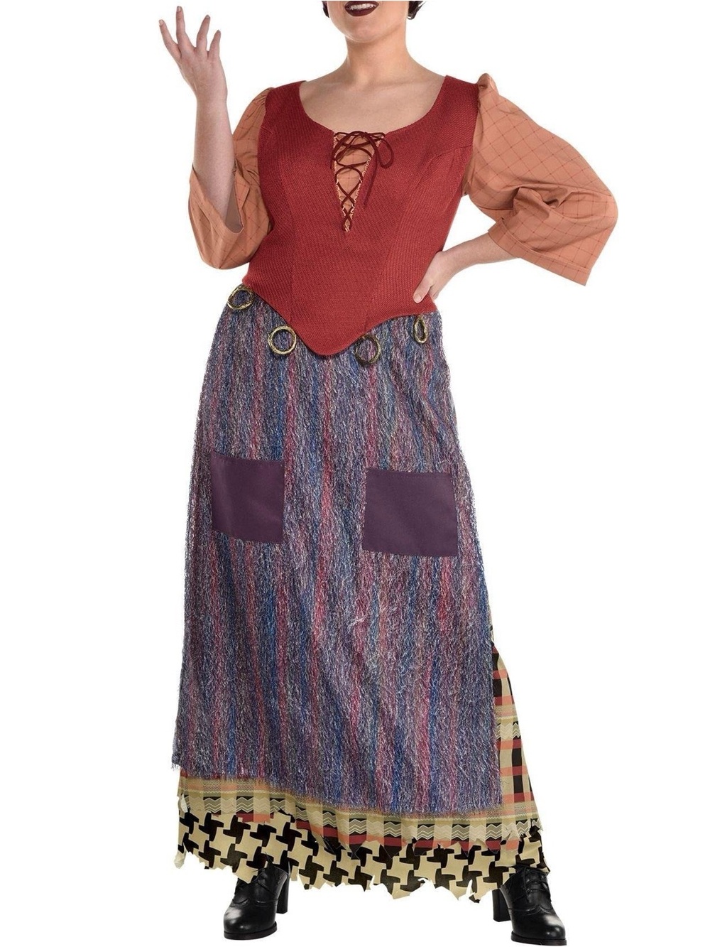 Disney Hocus Pocus Mary Sanderson Witch Costume Halloween Dress Up Medium Large